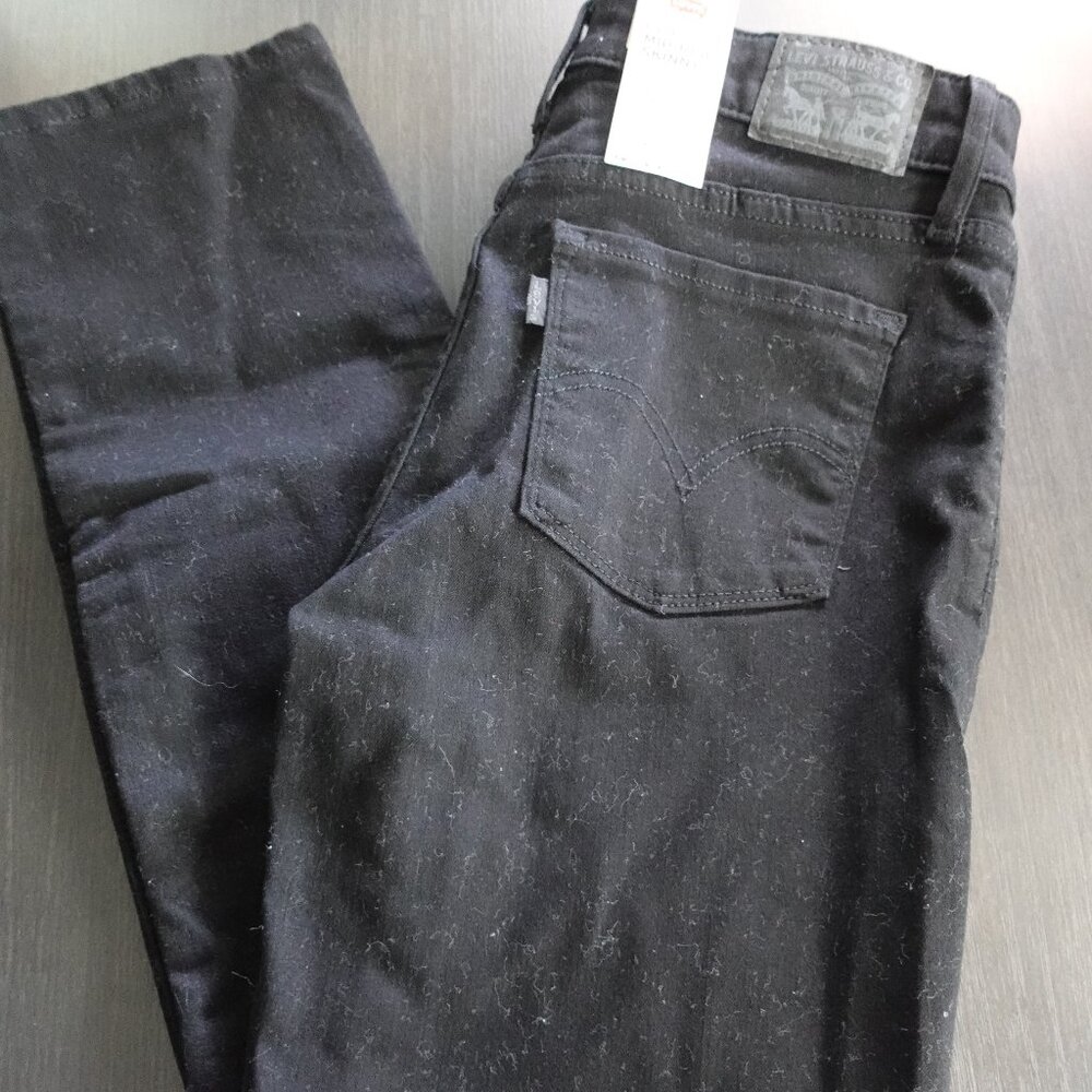 Levi's Black Jeans NWT 29x30